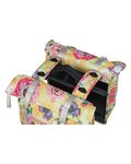 BASIL Cycling bag - BLOOM DOUBLE BAG MIK - yellow/red