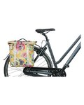 BASIL Cycling bag - BLOOM DOUBLE BAG MIK - yellow/red