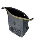 BASIL Cycling bag - NAVIGATOR STORM MIK SIDE M - grey/black