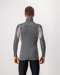 CASTELLI Cycling long sleeve t-shirt - FLANDERS WARM NECK - grey