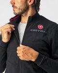 CASTELLI hoodie - MILANO TRACK - black