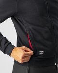 CASTELLI hoodie - MILANO TRACK - black