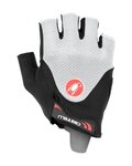 CASTELLI Cycling fingerless gloves - ARENBERG GEL 2 - black/white