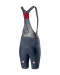 CASTELLI Cycling bib shorts - FREE AERO 4 W - blue