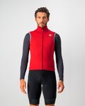 CASTELLI Cycling gilet - PERFETTO VEST - red