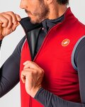 CASTELLI Cycling gilet - PERFETTO VEST - red