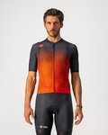 CASTELLI Cycling short sleeve jersey - INSIDER - orange/red