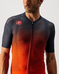 CASTELLI Cycling short sleeve jersey - INSIDER - orange/red