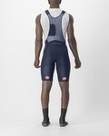 CASTELLI Cycling bib shorts - SUPERLEGGERA - blue