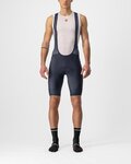 CASTELLI Cycling bib shorts - ENTRATA - blue