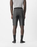 CASTELLI Cycling shorts without bib - UNLIMITED BAGGY - grey