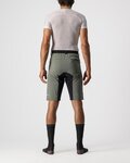CASTELLI Cycling shorts without bib - UNLIMITED BAGGY - green