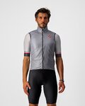 CASTELLI Cycling gilet - ARIA VEST - grey