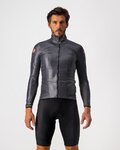 CASTELLI Cycling windproof jacket - ARIA SHELL - grey