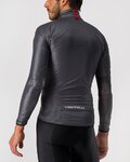 CASTELLI Cycling windproof jacket - ARIA SHELL - grey