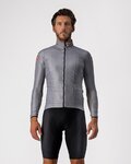 CASTELLI Cycling windproof jacket - ARIA SHELL - grey