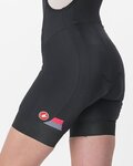CASTELLI Cycling bib shorts - PRIMA - black/pink