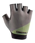 CASTELLI Cycling fingerless gloves - ROUBAIX GEL 2W - grey