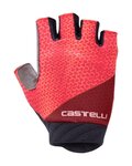 CASTELLI Cycling fingerless gloves - ROUBAIX GEL 2W - pink