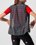 CASTELLI Cycling gilet - ARIA W VEST - grey