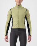 CASTELLI Cycling thermal jacket - ALPHA ROS 2 - light green