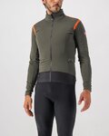 CASTELLI Cycling thermal jacket - ALPHA ROS 2 LIGHT - green