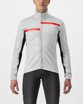 CASTELLI Cycling thermal jacket - TRANSITION 2 - grey