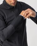 CASTELLI Cycling rain jacket - GAVIA - black