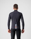 CASTELLI Cycling rain jacket - GOCCIA - grey