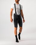 CASTELLI Cycling bib shorts - NANO FLEX PRO RACE - black