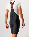 CASTELLI Cycling bib shorts - NANO FLEX PRO RACE - black