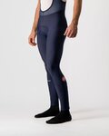 CASTELLI Cycling long bib trousers - ENTRATA - blue