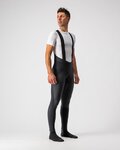 CASTELLI Cycling long bib trousers - SORPASSO ROS WIND - black