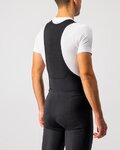 CASTELLI Cycling long bib trousers - ENTRATA WIND - black