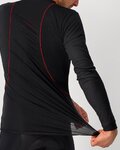 CASTELLI Cycling long sleeve t-shirt - PROSECCO TECH LONG - black