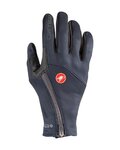 CASTELLI Cycling long-finger gloves - MORTIROLO - blue