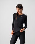 CASTELLI Cycling long sleeve t-shirt - PROSECCO TECH W - black