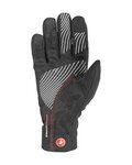 CASTELLI Cycling long-finger gloves - SPETTACOLO ROS W - black