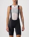 CASTELLI Cycling bib shorts - PREMIO BLACK - black