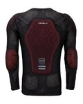 KENNY back and chest protector - REFLEX KID - bordeaux/black