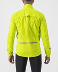 CASTELLI Cycling rain jacket - EMERGENCY 2 - light green