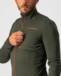 CASTELLI Cycling thermal jacket - GO - green