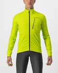 CASTELLI Cycling thermal jacket - GO - light green