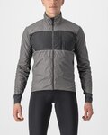 CASTELLI Cycling windproof jacket - UNLIMITED PUFFY - grey