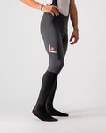 CASTELLI Cycling long bib trousers - VELOCISSIMO 5 - black