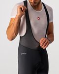 CASTELLI Cycling long bib trousers - POLARE 3 - black