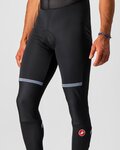 CASTELLI Cycling long bib trousers - POLARE 3 - black
