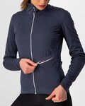 CASTELLI Cycling thermal jacket - GO W - blue