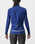 CASTELLI Cycling thermal jacket - GO W - blue