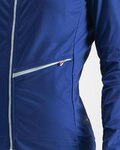 CASTELLI Cycling thermal jacket - GO W - blue